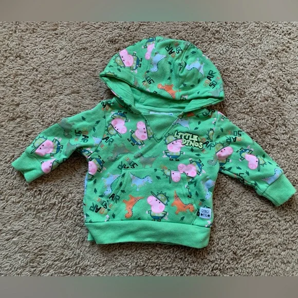 Peppa Pig George Baby Hoodie - Picture 1 of 5